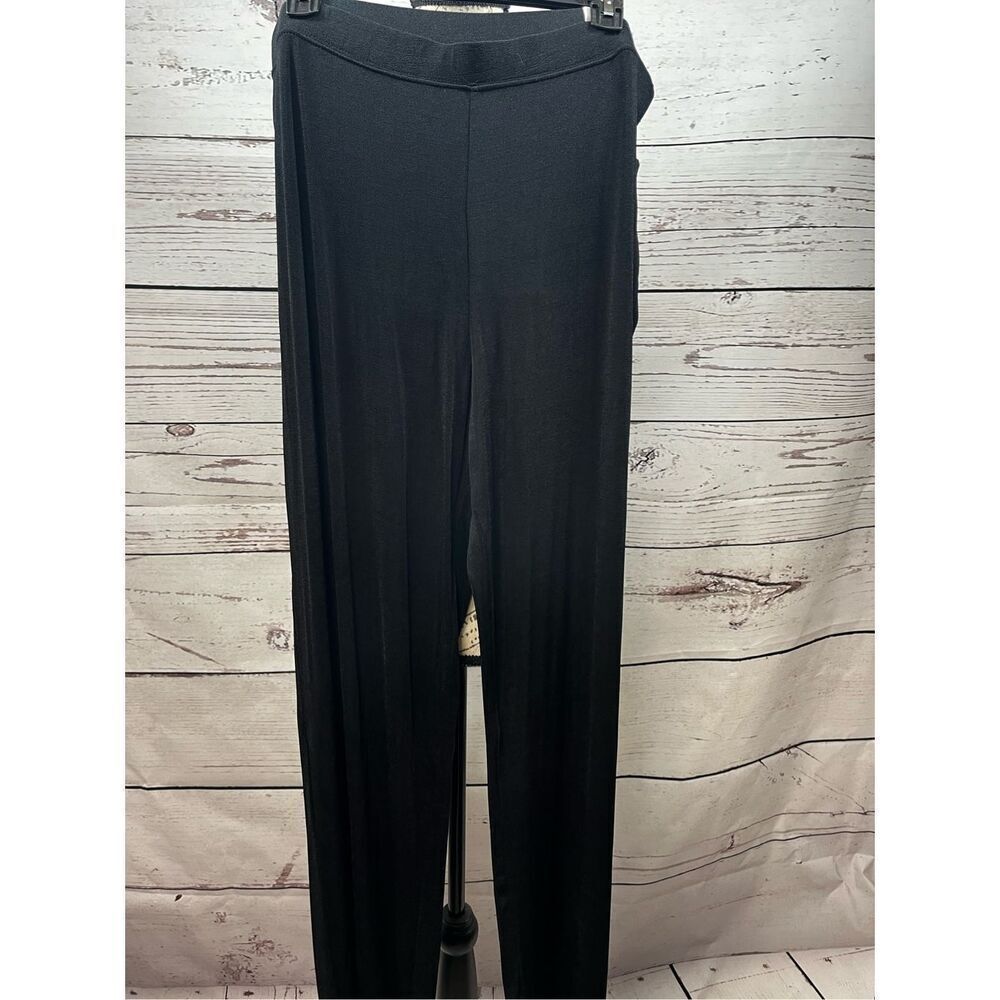 Jaclyn Smith XL black flowy stretch pants - 2765